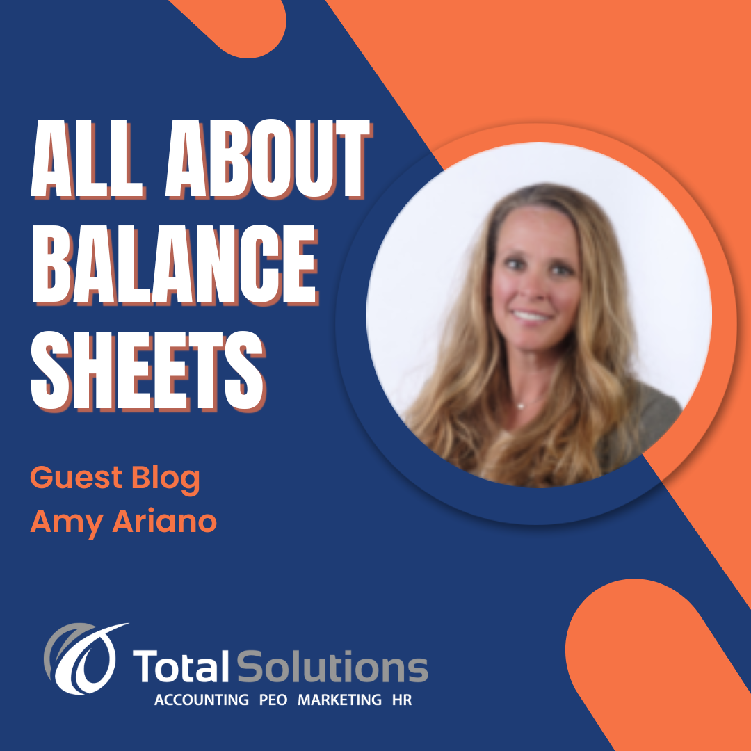 Amy Ariano Guest Blog all about balance sheets