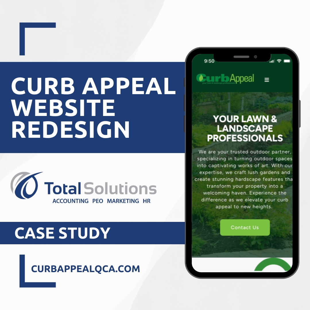 curb appeal website redesign